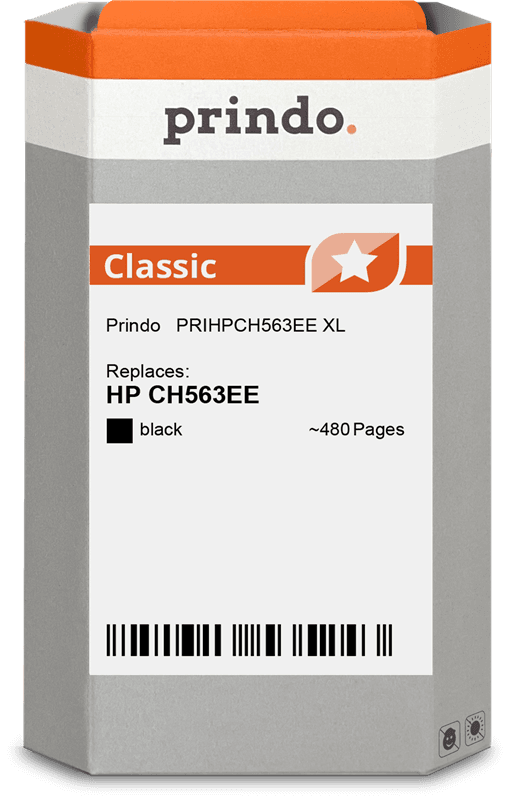 Prindo Classic XL Schwarz Druckerpatrone PRIHPCH563EE