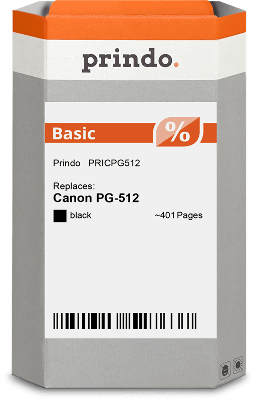 Prindo Basic XL Schwarz Druckerpatrone PRICPG512