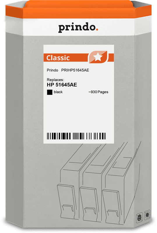 Prindo Classic Schwarz Druckerpatrone PRIHP51645AE