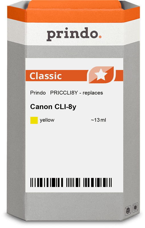 Prindo Classic Gelb Druckerpatrone PRICCLI8Y